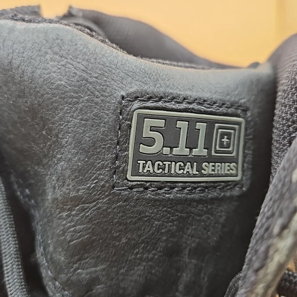 5.11 Tactical Boots ATAC 8" Station Composite Toe Men's Size 13 Black Shoes - Picture 9 of 11